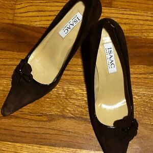 Isaac Mizrahi Dark Brown Heels